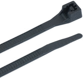 GB 45-515UVB Cable Tie, Double-Lock Locking, 6/6 Nylon, Black